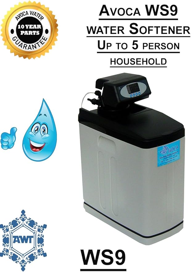 Avoca Water Softener 100 Limescale Removal Hard Water Lime Scale