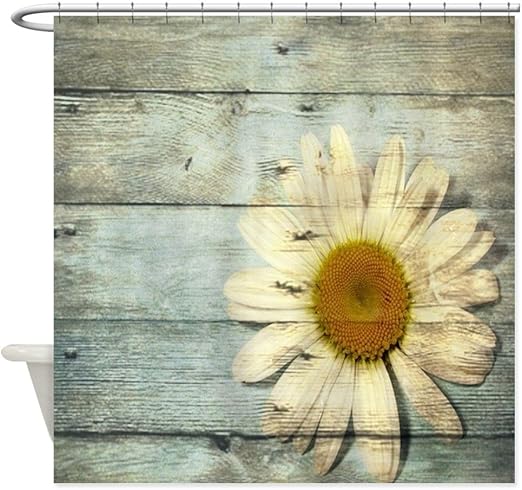 Amazon Com Cafepress Shabby Chic Country Daisy Decorative Fabric