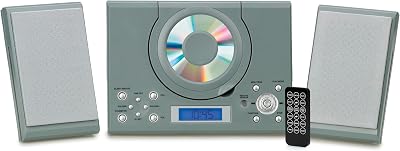 Grouptronics GTMC-101 CD Player with Speakers HiFi System USB Radio