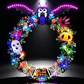 BrickSoul Light Kit for Lego Halloween Wreath 40825 Set, Light Kit Only | Upgrade Design Lighting Accessories for Halloween Wreath Set Display & Gifting, (Not Included 40825 Model)