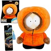 South Park Plush Doll Set - Bundle with 10" Kenny Plushie Plus Bookmark | South Park Kenny Plush Gift Set for Men