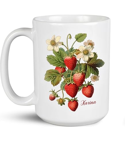 Amazon.com: Roy Kirkham Alpine Strawberry Chintz Tea or Coffee Mug