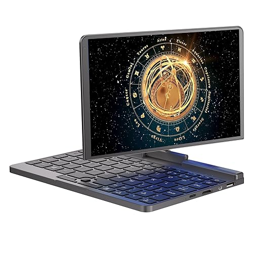Mini Laptop PC All Metal 8-Inch Touchscreen Gaming Notebook Computer Intel  12th Gen CPU Alder Lake-N N100 Windows 11 12G RAM/512GB SSD with Webcam in 