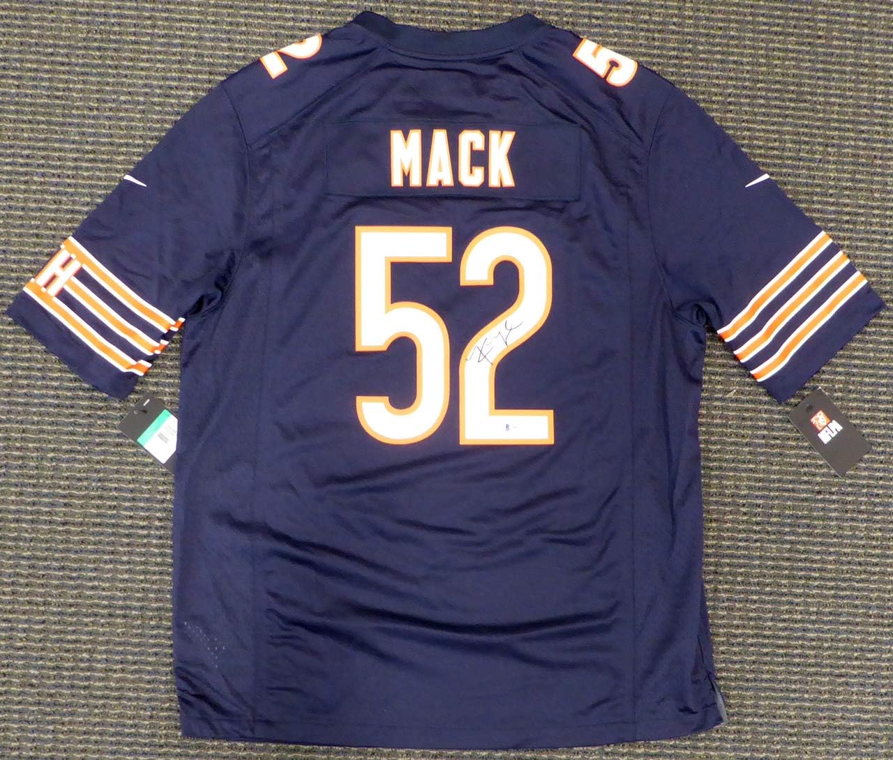 khalil mack autographed jersey