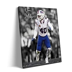 B.B.F MAKE American Football Sports Canvas Wall Art