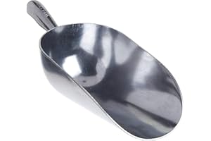 Winco AS-58 Aluminum Utility Scoop, 58-Ounce