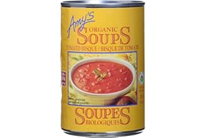 Amy’s Kitchen Organic Chunky Tomato Bisque – Gluten-Free, Soy-Free, Tree Nut-Free, Corn-Free, Kosher, 398ml Can