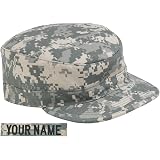 Army ACU Name Tag with Patrol Cap 