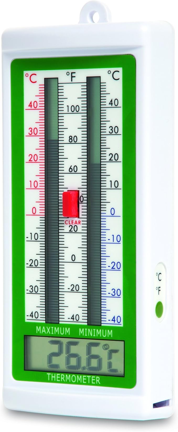 Digital max min thermometer ideal for greenhouse, grow room or