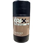 KAFX Body Natural Deodorant for Women and Men - Aluminum-Free, Long-Lasting Odor Protection with Coffee Oil Infusion, Coffee Shop Freshness, Single Stick, 2.65 oz/75 g
