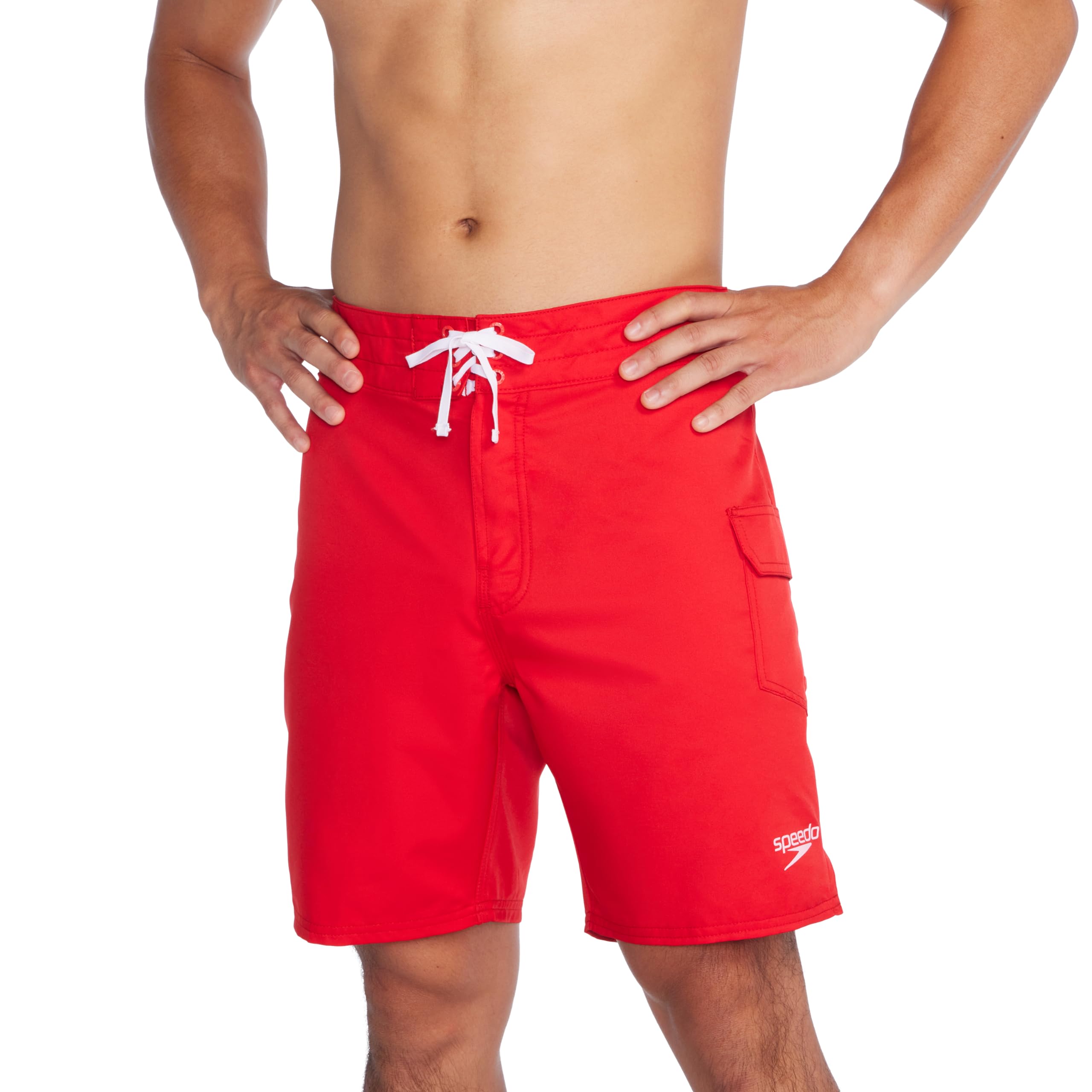 Speedo Men’s Guard Swim Trunk Knee Length Boardshort Volley