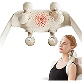SKG FSA Eligible Cordless Neck Massager for Pain Relief Deep Tissue, Shiatsu Shoulder Massager with Heat, Massage Tools for Trapezius, Lymphatic Drainage, Relaxation Therapy, HSA Items H7 Ultra