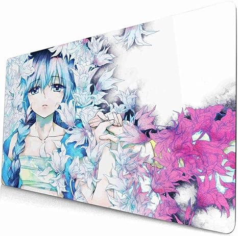 Amazon Co Jp Ttalyxxマウスパッドラップトップ大型デスクキーボードパッドデスクマットアニメrgbマウスマット 30x80cm ホーム キッチン