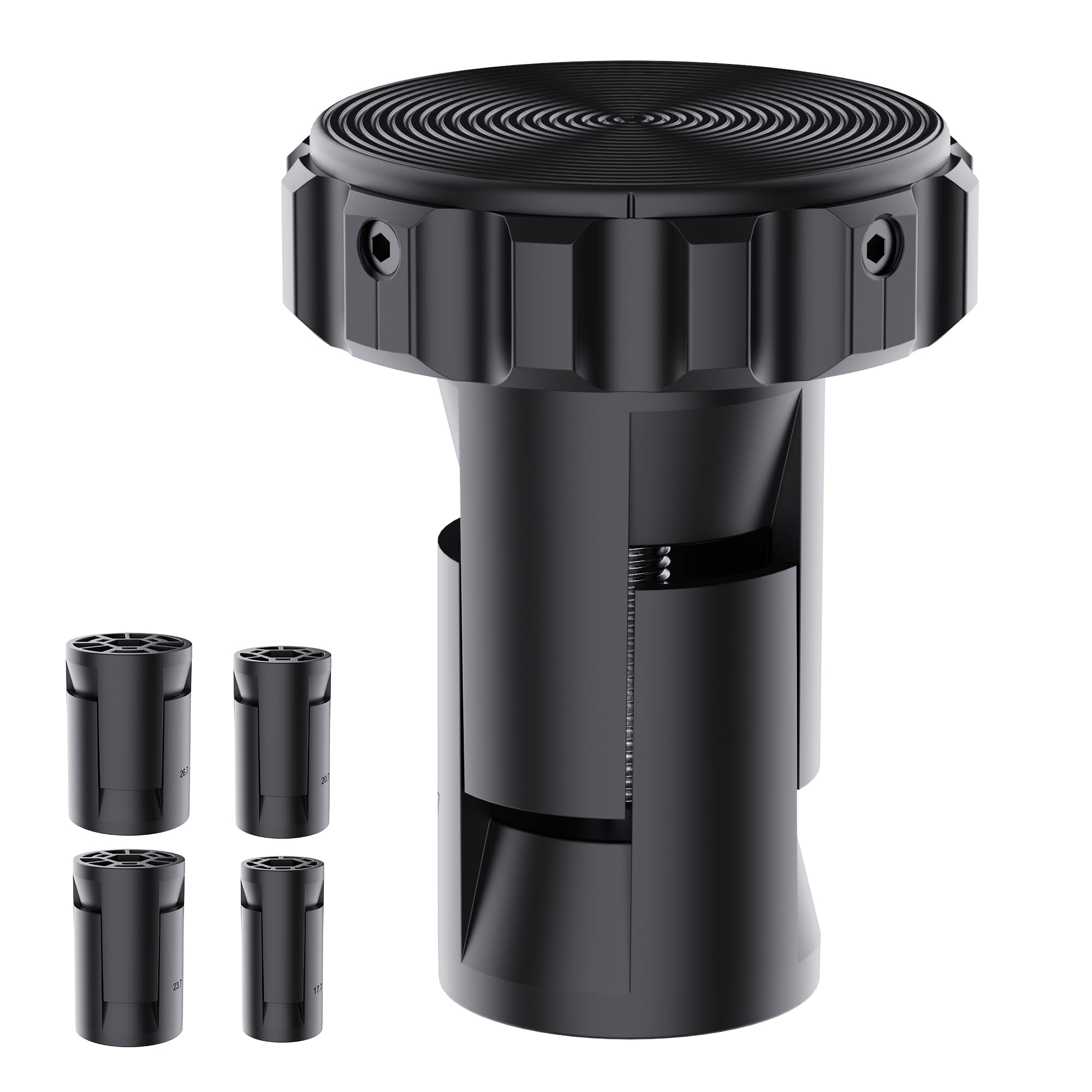 Photo 1 of AirTag Bike Mount Hidden in Fork - Waterproof Anti-Theft Airtag Holder for Bicycle Frame Tubes (Fits 21-30mm/0.82-1.18in) w/Tools, Durable ABS & Steel, for Apple Tracker Mount, Stealth &Ultra-Secure