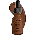 NYX PROFESSIONAL MAKEUP Total Control Pro Drop Foundation, Skin-True Buildable Coverage - Mocha