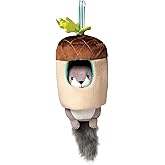 Manhattan Toy Lullaby Squirrel Pull Musical Crib and Baby Toy