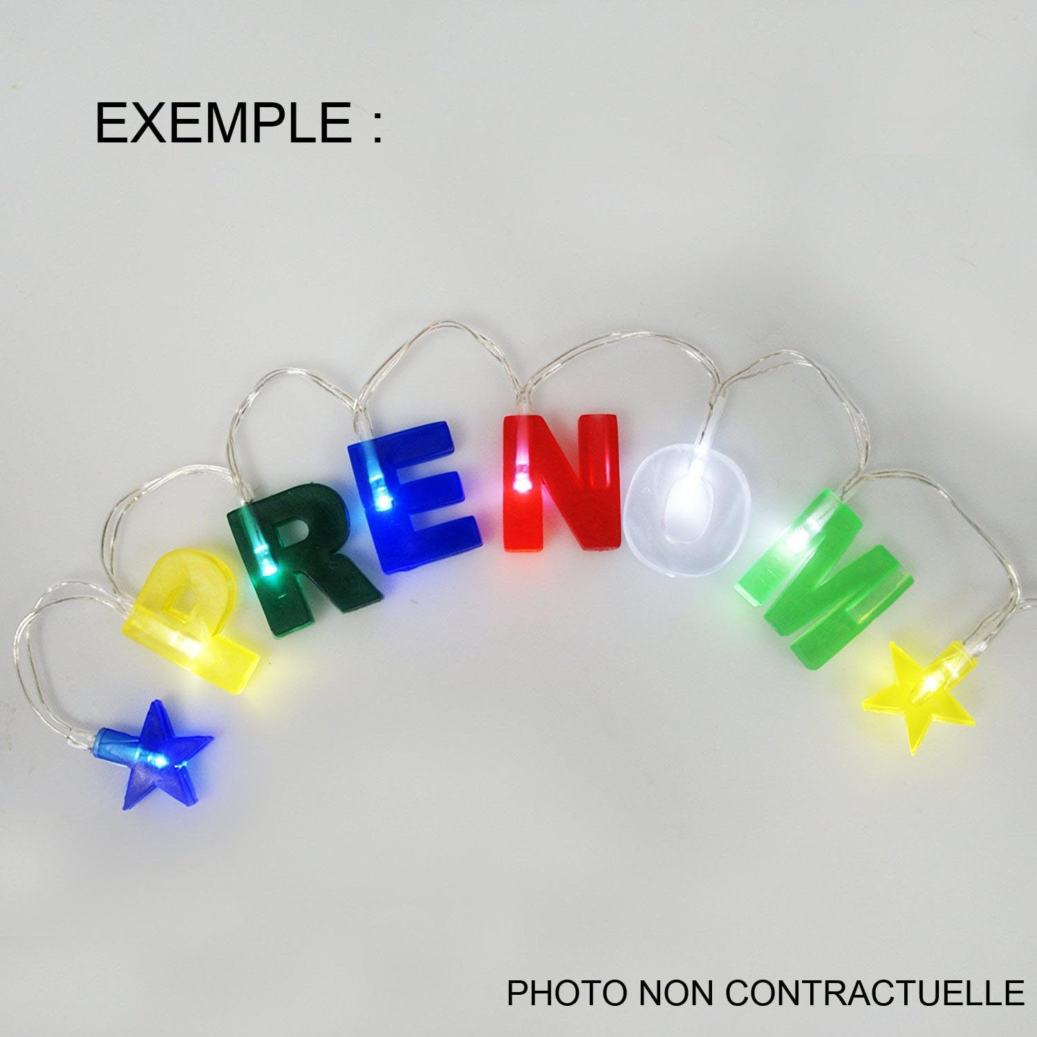 Napravi Rs Guirlande Lumineuse Led 100 Personnalisee Prenom Veilleuse Ines Guirlande Lumineuse Ines Decoration De La Maison Guirlandes Lumineuses