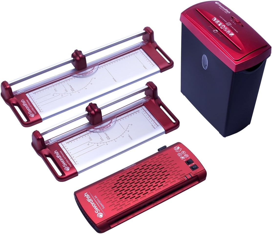 Plastifieuses Swordfish Superslim Plastifieuse Pour Particuliers Ou Bureau Format A4 Rouge 40186 Ref Fournitures De Bureau Bimport Cl