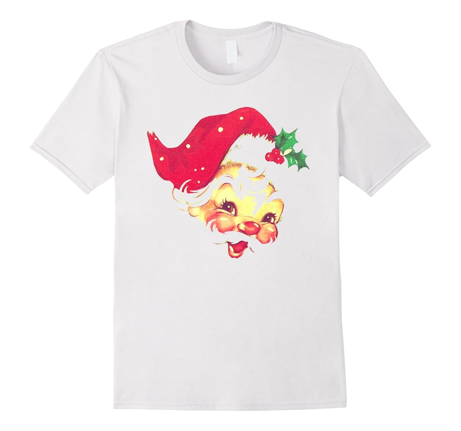 Santa Claus Shirt Unisex Vintage Christmas Graphic Tshirt-ANZ