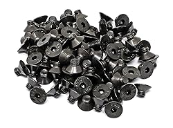 iexcell 100 Pcs M5 x 6mm Thread Pitch 0.8 mm Alloy