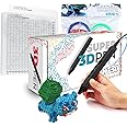 MYNT3D Super 3D Pen + 10 Color PLA Filament + DesignPad Mat Kit