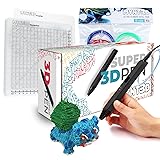 MYNT3D Super 3D Pen + 10 Color PLA Filament