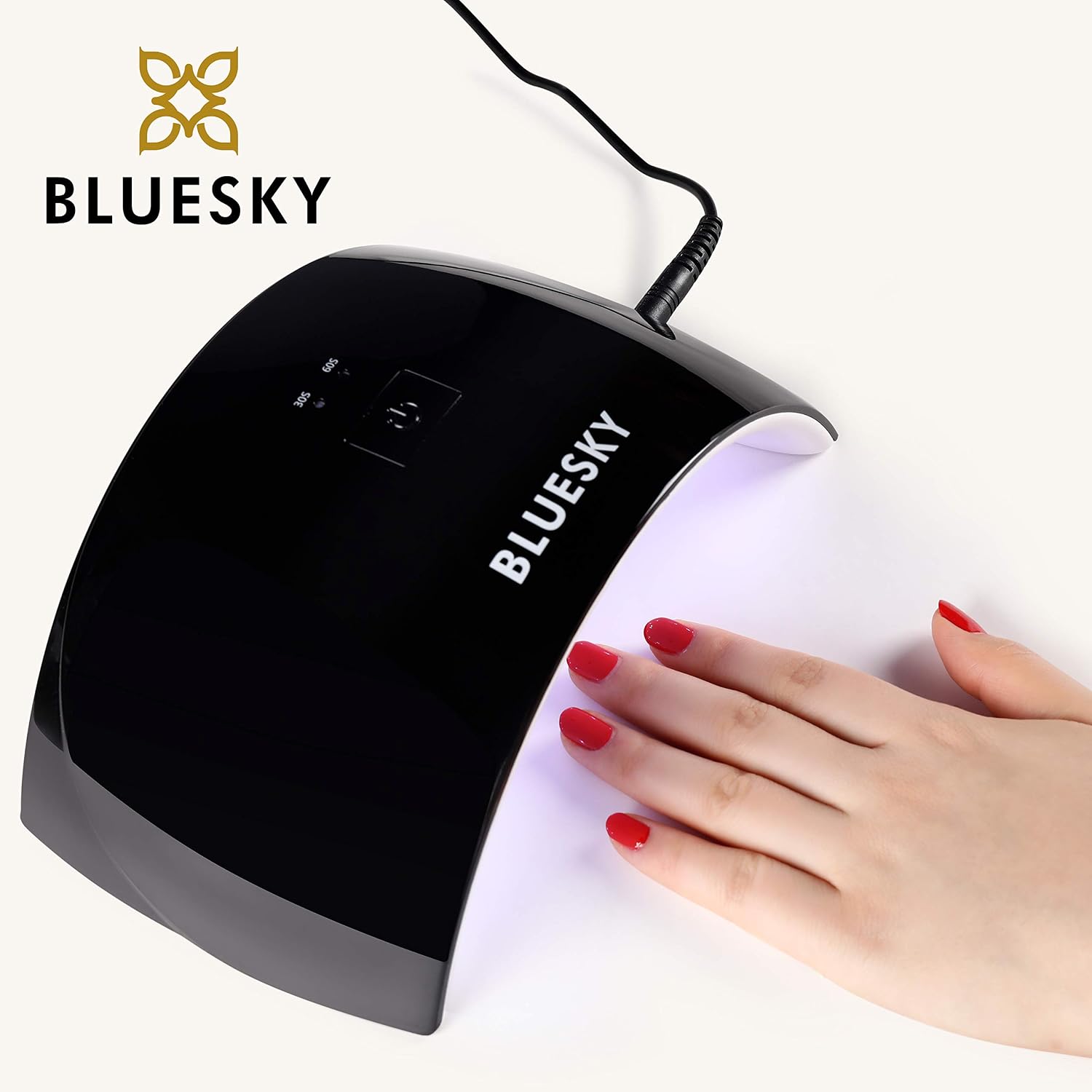 Bluesky Gel Nail Polish Starter Kit, Gel Nail Kit with 24W UV LED Lamp Nail Dryer, 3 x 10ml Gel Nail Polishes, Cleanser Wipes - Image 5