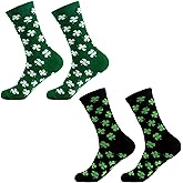 St Patricks Day Socks Women, Good Luck Sock Men's St. Patrick's Day Socks, Irish Themed Gifts for Women, One Size for Most