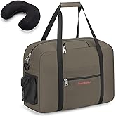 Boardingblue 17X13X8 Inches JetBlus Airlines Personal Item Under Seat Duffel Bag With Free Pillow And USB Port Suitable for Major Airlines including Spirit, Jetblue, Frontier, and American (Hgreen)