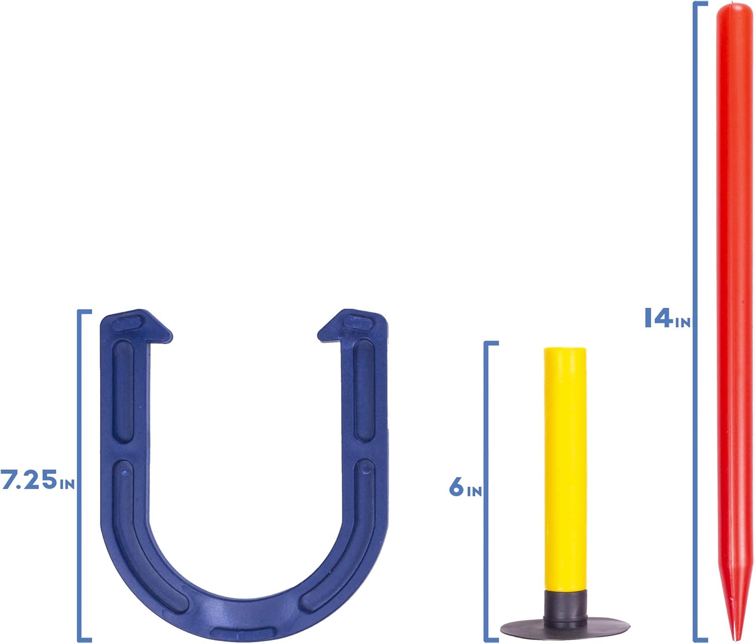 Crown Sporting Goods Deluxe Indoor and Outdoor Horseshoe Game Set : Sports & Outdoors