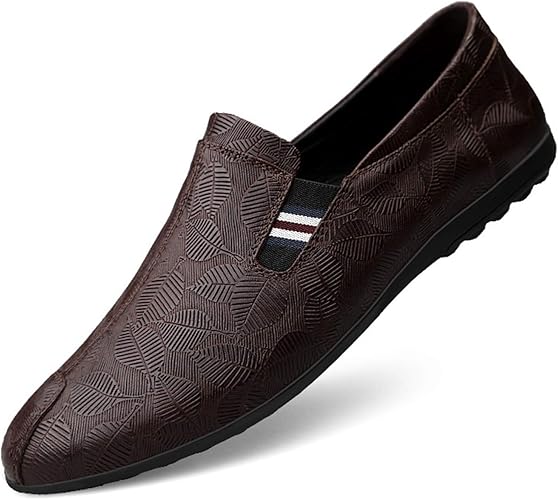 Amazon Co Jp シュウカ メンズ 合皮 ドライビングシューズ 男性 紳士 スリッポン ローファー デッキ モカシン 素足 裸足 靴 カジュアル 革 皮 天然皮革 レザー 軽量 スニーカー ローファー メンズ ドライビングシューズ Shoes Bags