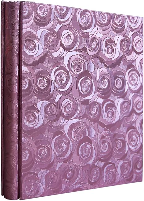 Amazon Com Ksmxos 600 Pockets Leather Cover Photo Album 4x6 Large Capacity For Baby Family Wedding Anniversary Albums Rose Home Kitchen