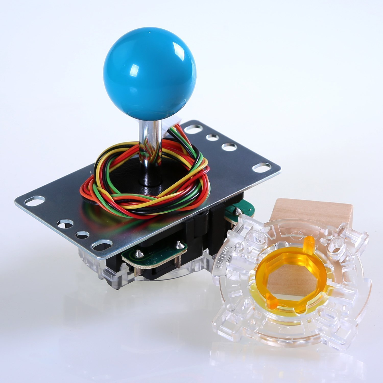 Buy Easyget® Arcade Joystick Kit SANWA JLFTP8YT Joystick + SANWA GTY