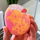 ZIMPLI 6 Large Egg Baff Bombz Vegan Cruelty Free Strawberry Scented view 6