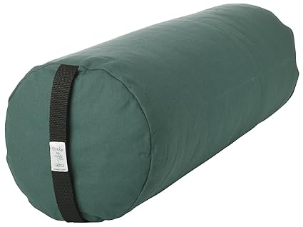 Amazon.com : Bheka Round 100% Cotton Yoga Bolster Forest ...