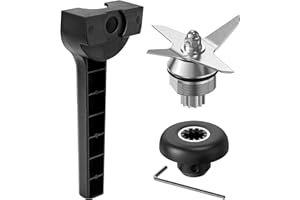 BestParts Blender Blade Assembly Set Replacement for 5200 500 4500 5000 5500 6300 VM0102 VM0103 VM0104,64oz and 32oz Containe