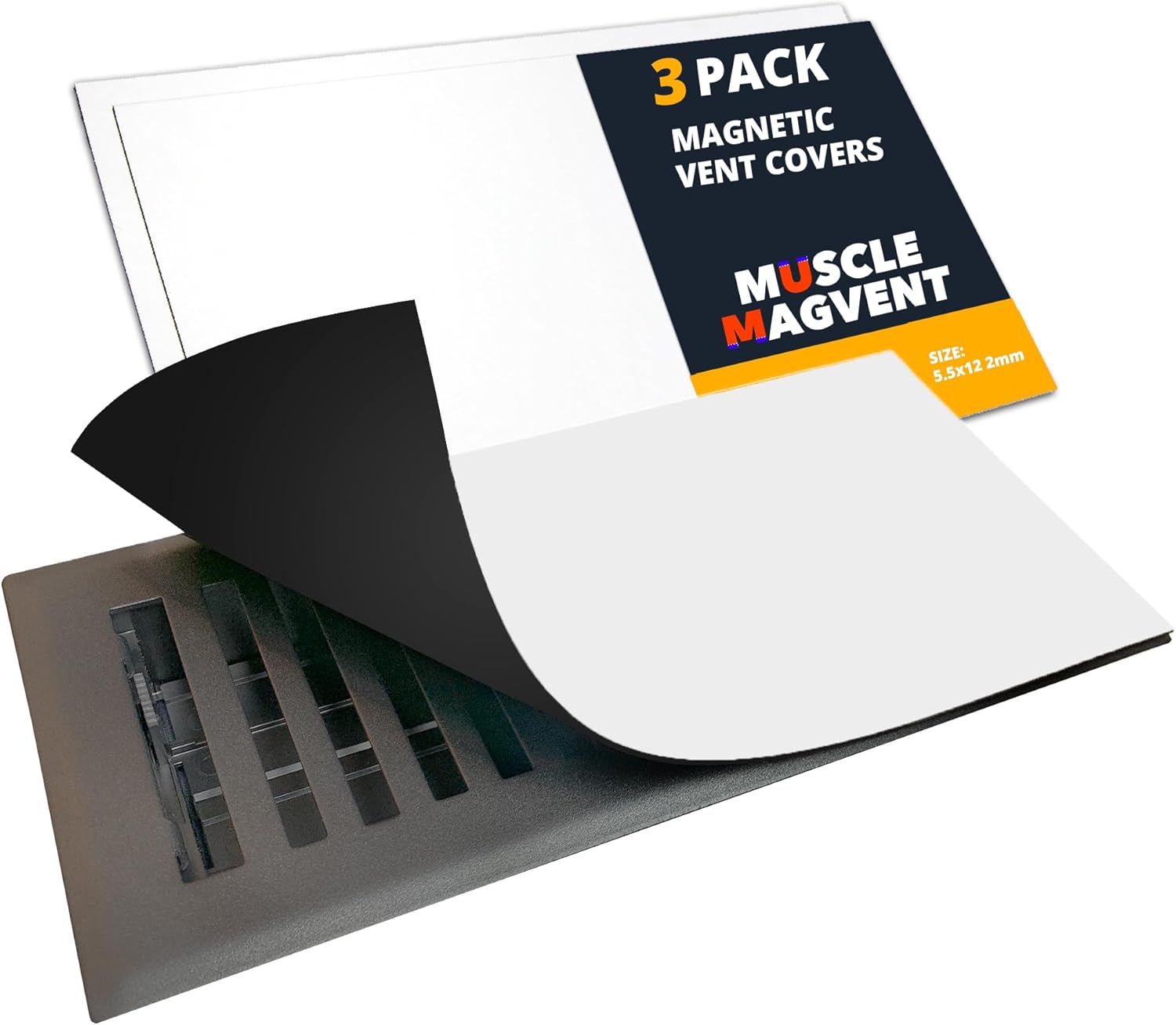 Registers, Grilles & Vents - Strongest Available Magnetic Vent Cover 5.5