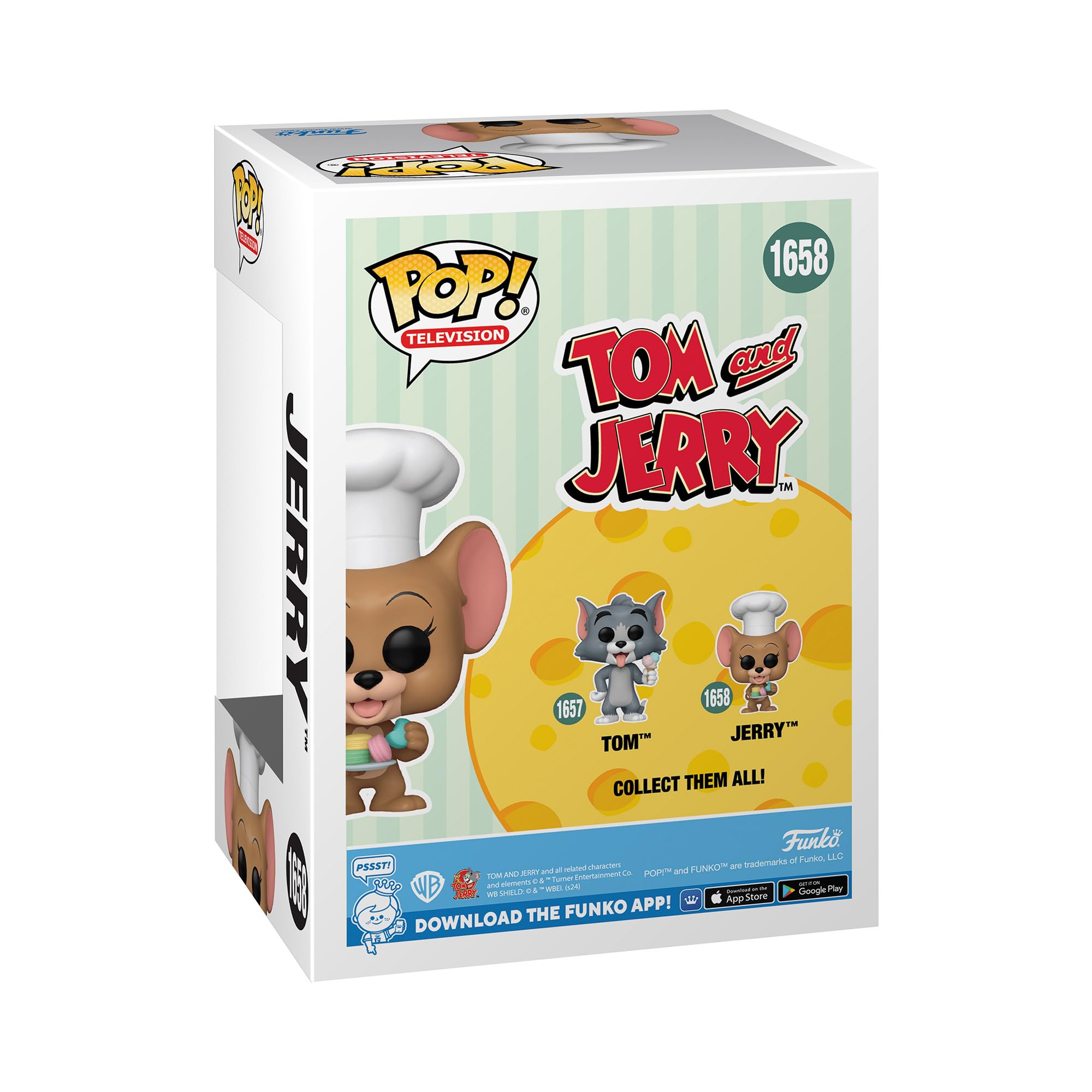 Funko Pop TV: Tom and Jerry - Collectable Vinyl Figure - Gift Idea - Official Merchandise - Toys for Kids & Adults - Cartoon/Animation Fans - Model Figure for Collectors