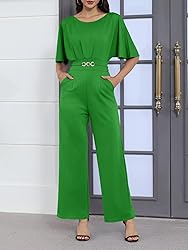 acelyn Jumpsuit for Women Dressy Elegant Plus Size