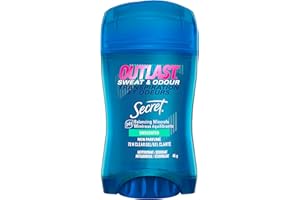 Secret Outlast Sweat & Odor Clear Gel Women's Antiperspirant Deodorant, Unscented, 45 grams