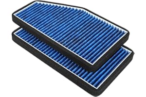Forccord 2-Pack HEPA Cabin Air Filter Fits for Escape (2007-2012), Tribute (2008-2011), Mariner (2007-2011) Activated Carbon Cabin Filter Replacement for CF10548