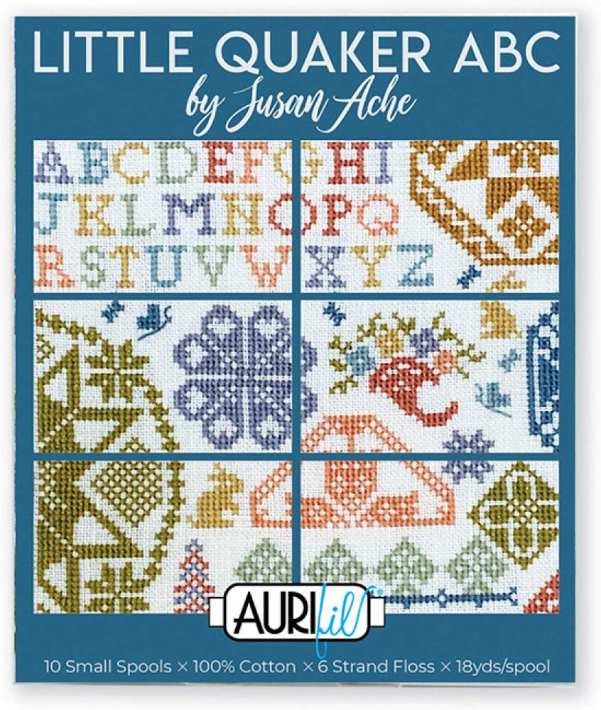 Aurifil Designer Thread Collection-Little Quaker ABC by Susan Ache