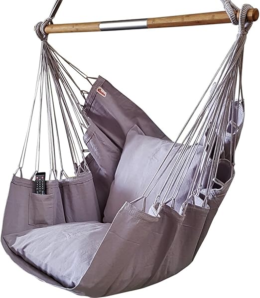 Marañon Hanging Chair NewLine XL Grey Garden & Outdoor