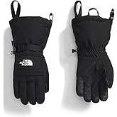 The North Face Women's Montana Ski Glove | Heavily Insulated, Water & Wind Resistant, Touchscreen Compatible, Adjustable Shockcord Hem, TNF Black, Large