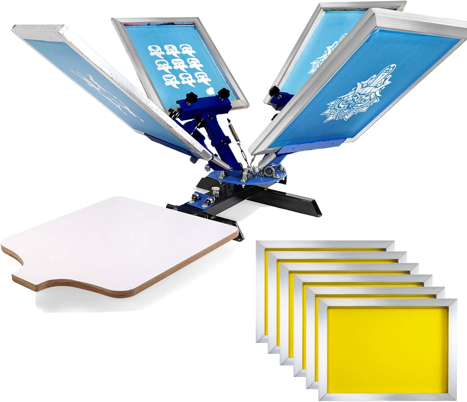 VEVOR Screen Printing 4 Color 1 Station Screen Printing