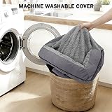 JOEJOY Medium Dog Bed Orthopedic Support Waterproof Cover 71x58x17 cm view 8