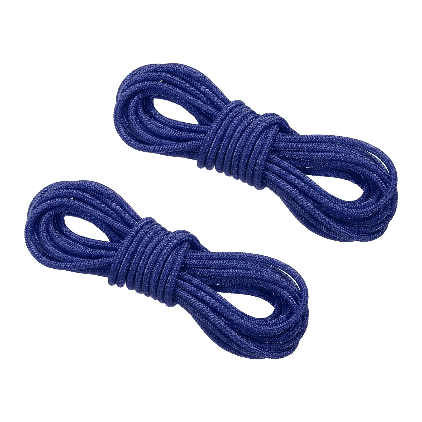 PATIKIL Archery D Loop Rope 3 Meters, 2 Pack Bow D Loop String Release Material Nock Wire Nocking Loop Buckle Ring for Compound Bowstring, Blue