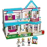 LEGO Friends Stephanie's House 41314 Build and Play Toy House with Mini Dolls, Dollhouse Kit (622 Pieces)