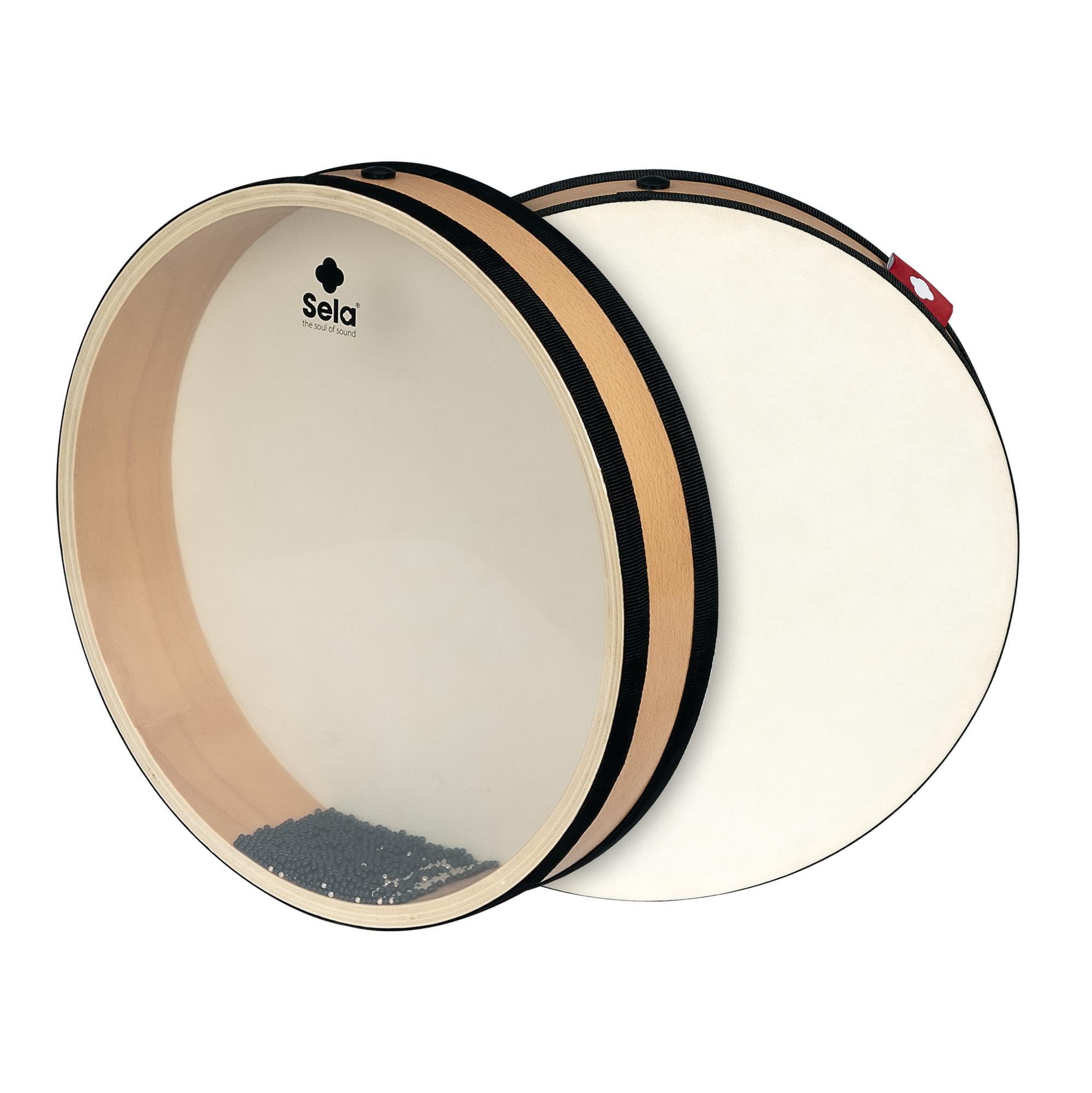Ocean Drum 30 cm (12 inches), Wooden Frame with Natural Skin
