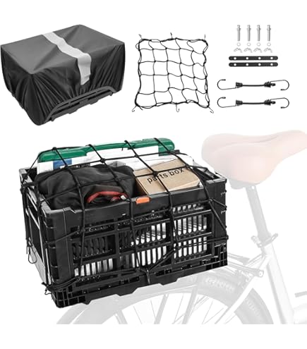 Amazon.com : Thule Pack 'n Pedal Basket, Black, One Size : Bike